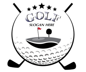banner golf ball