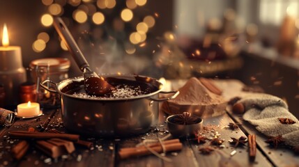 Indulgent Chocolate Delight Stirring Up Decadent Hot Cocoa Magic