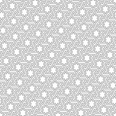 Ethnic ornament. Figures background. Ancient mosaic. Tribal backdrop. Tiles image. Embroidery wallpaper. Tribe motif. Geometric digital paper, web design, textile print. Seamless pattern. Vector work