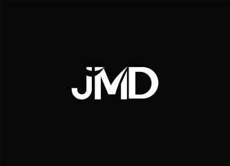 JMD creative letter logo design and modern logo