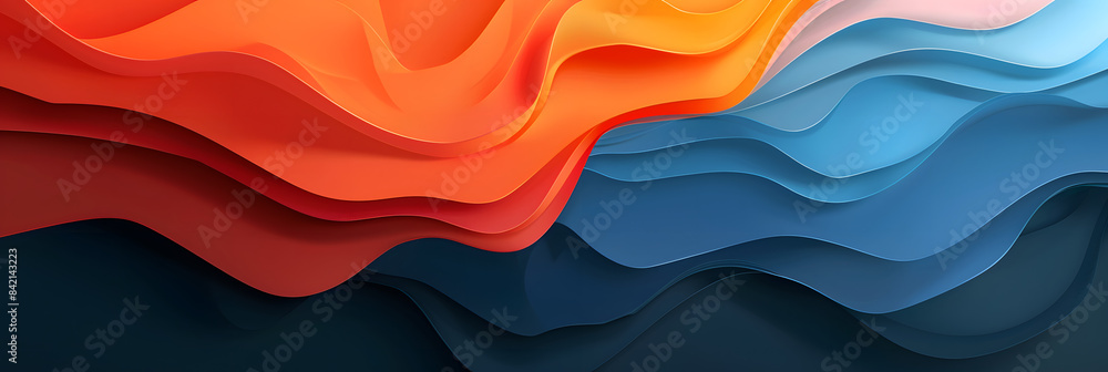 Poster abstract design concept template for web banner. website. packaging. mockup. with space for text