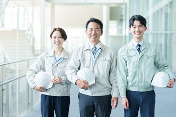 作業員　技術者　エンジニア　ポートレート