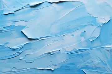Obraz premium Blue paint strokes, paint smears, paint textures, closeup, high resolution