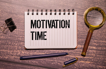 text Motivation Time