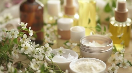 The natural beauty of health and beauty products.