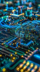 Obraz premium abstract tech background