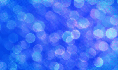 Blue bokeh background perfect for Party, Anniversary, Birthdays, Festive and various desing works