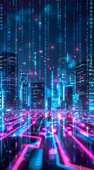 Obraz premium abstract tech background
