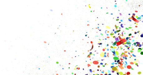  Sky confetti flying in the sky during Pride parade