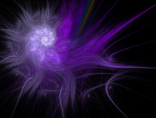 Imaginatory fractal abstract background Image