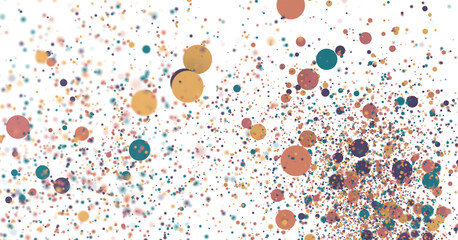 confetti png. Gold confetti falls from the sky.