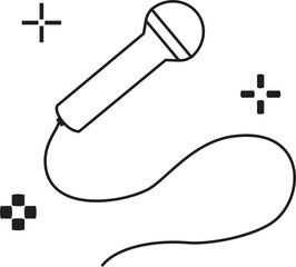 music icon vector design. karaoke icon vector design