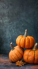 National Pumpkin Day concept with copy space area. Halloween