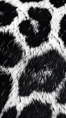 Close up of leopard skin texture background