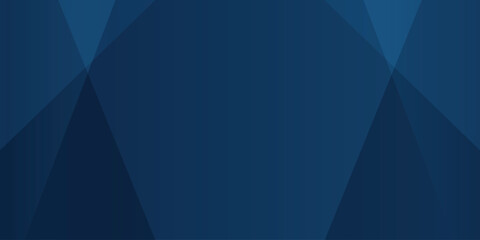 Obraz premium Modern blue business banner background vector with abstract geometric shapes. Vector illustration