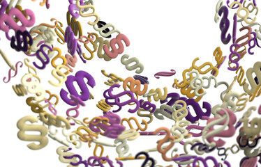 Symbol of Law and Justice - Paragraph / 3d section sign