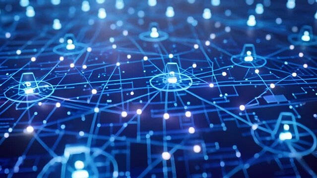 With every connection and data transmission secured by advanced security measures the network becomes imtrable to any external threats.