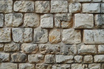 Fototapeta premium Close-Up of 18th Century Castle Stone Wall