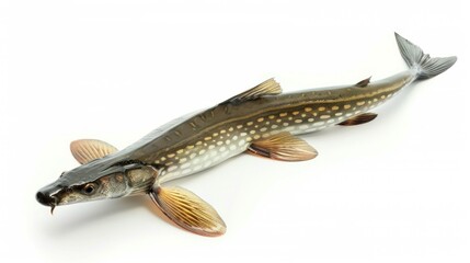 Naklejka premium Gar full body clearly photo on white background , 