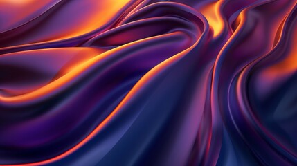 Sunset Over Mountain Range, Generative AI