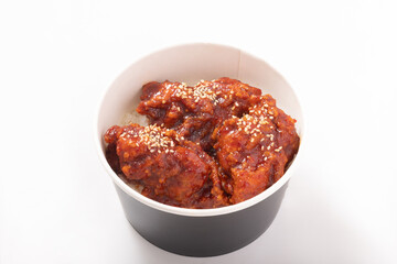 ヤンニョムチキン丼