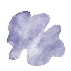 Abstract Shapes Watercolour Blob