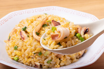 イカチャーハン