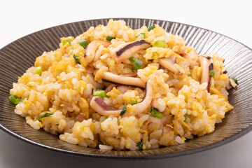 イカ飯　イカチャーハン