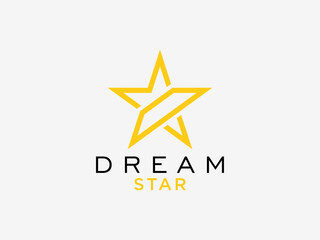 Luxury Star logo designs template.