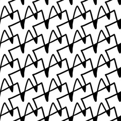 seamless pattern with oblique black segments