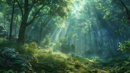 Obraz premium Features and elements that form the essence of our surroundings and daily experiences