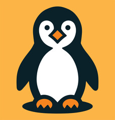 Penguin cartoon illustrations