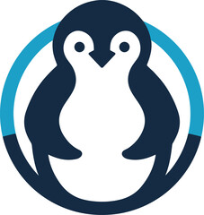 Penguin cartoon illustrations