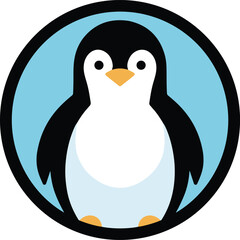 Obraz premium Penguin cartoon illustrations