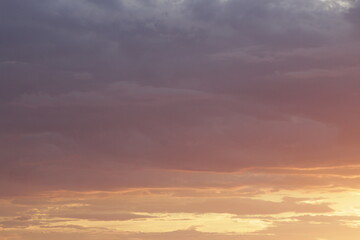 Golden-Pastel Sunset