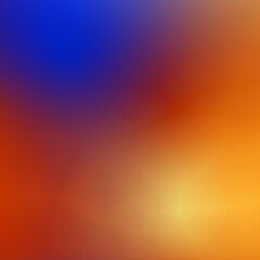 Warm orange blue tone gradient background 