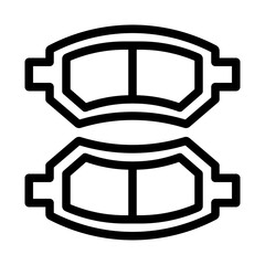 Brake pad icon © Arif Setyadi