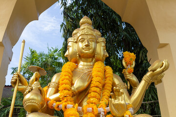 Brahma statue thai god religion