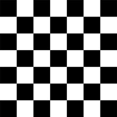 Checkered, chequered, squares seamless pattern. Checkerboard, chess board repeatable texture