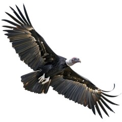 Obraz premium Condor isolated on white background 
