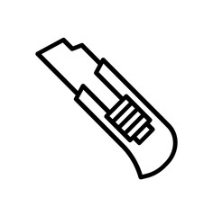 Utility knife icon