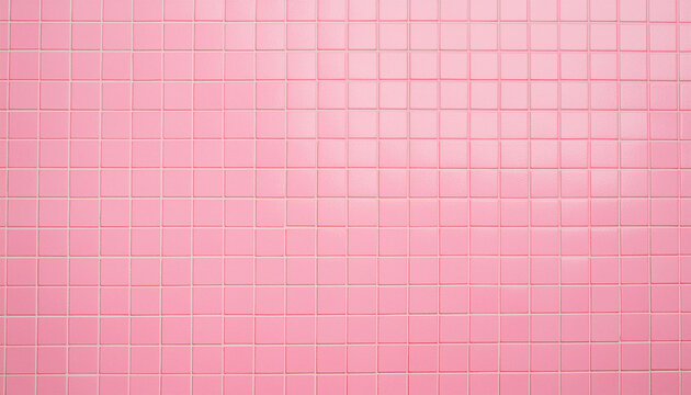 Pink tile texture background