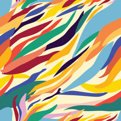 Seamless pattern with colored background. Vector repeating texture.