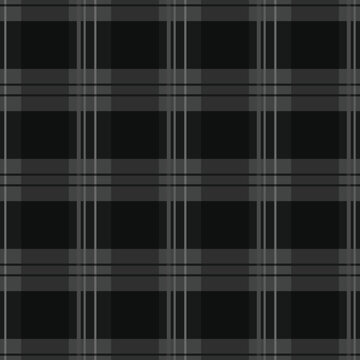 Black, grey and white striped tartan plaid pattern background for textile design, napkins, handkerchiefs, blankets, covers, tablecloths