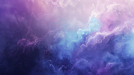 Purple blue abstract painting white background