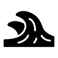 Obraz premium ocean wave icon 