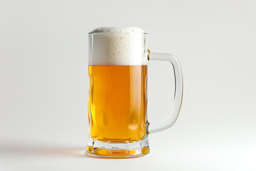 a glass of beer
