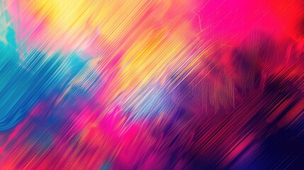 Fototapeta premium Abstract background with vibrant colors blurred movement and textured halftones