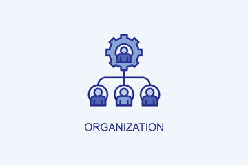 Organization Vector Icon Or Logo Illustration