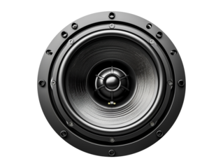 Car loud speaker isolated